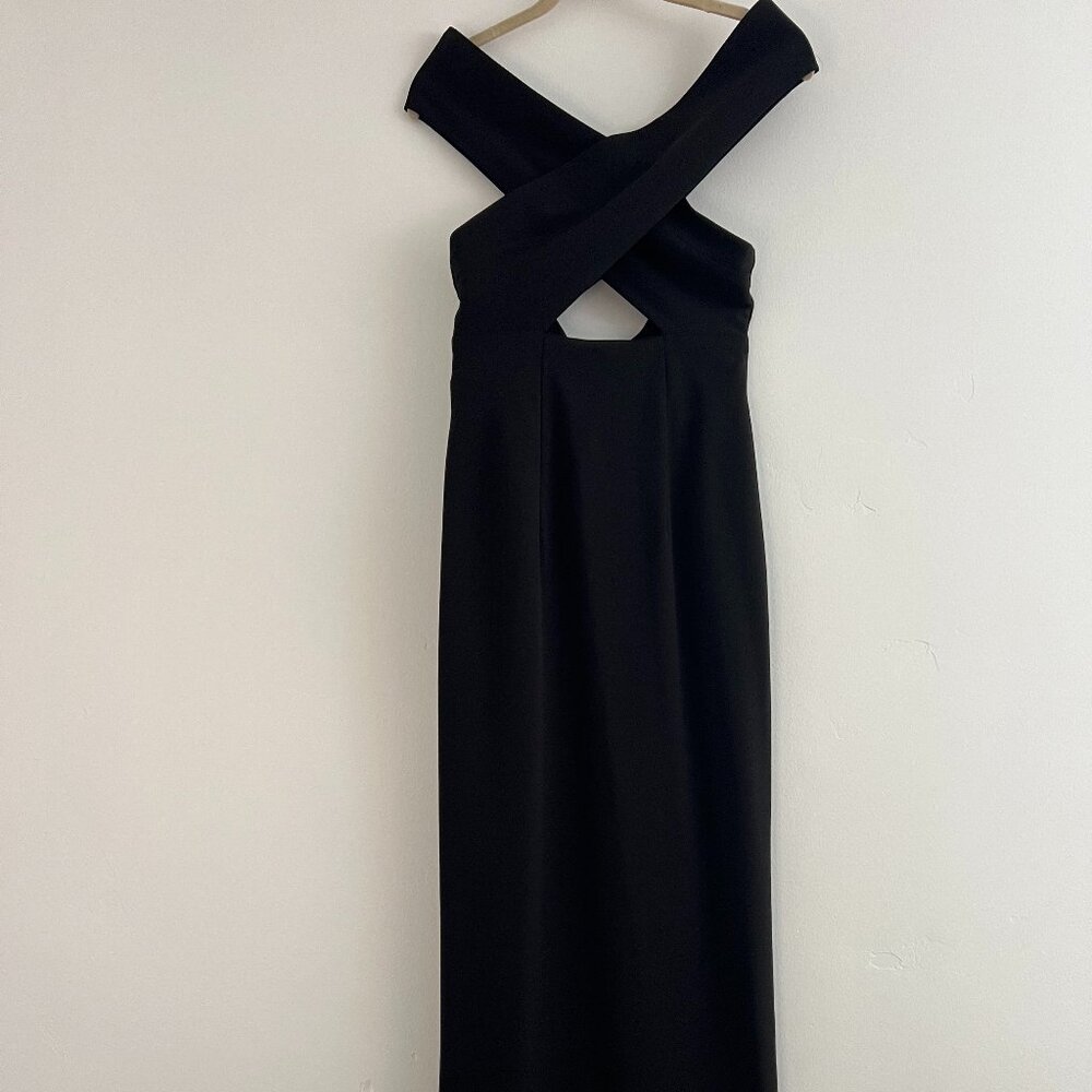 Solace London Cara Maxi Dress Black